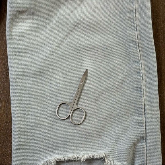 Levi's 90s Low pro Baggy straight denim jeans 24 Mid Rise vintage distressed - Picture 14 of 14